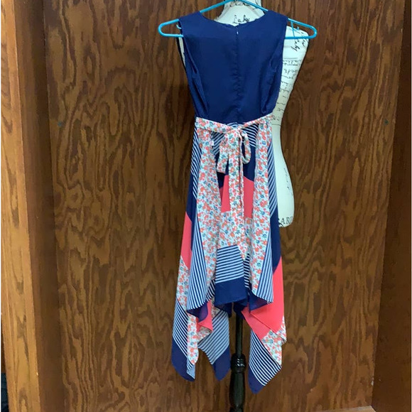 Girls Hi Low Dress by Peppermint - Picture 6 of 11